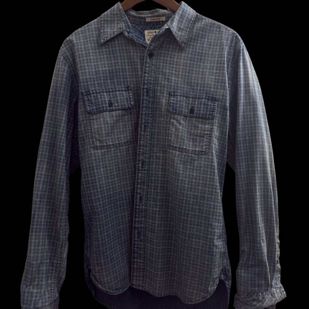 Lucky Brand Light Blue Button Down Medium